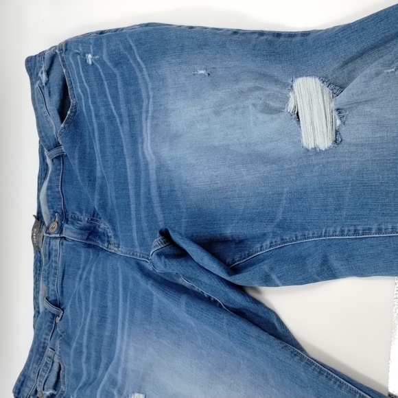 Torrid boyfriend straight vintage stretch size 26R light to medium wash - Picture 3 of 10